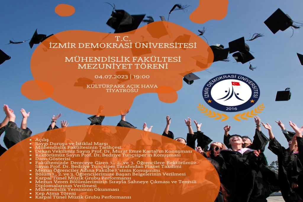 2023 Mezuniyet Töreni Program Akışı